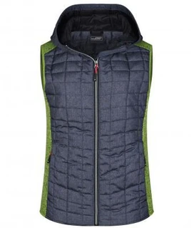 Dámská Vesta Ladies Knitted Hybrid Vest