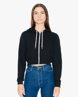 Dámská Mikina Fleece Cropped Zip
