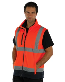 Pánská Vesta Hi-Vis Softshell