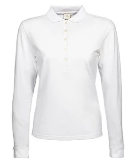 Luxury Stretch Long Sleeve Polo Women´s