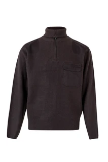 QUARTER ZIP KNITTED JUMPER