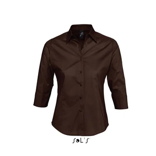 3/4 Sleeve stretch women's shirt 